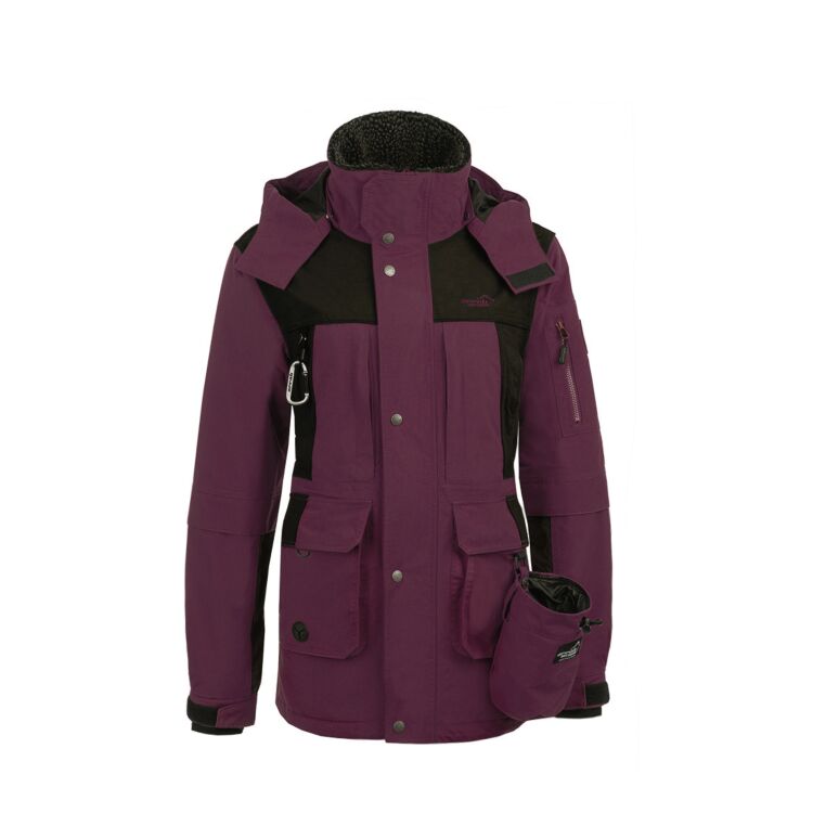 Original-Jacke Woman Burgundy/black