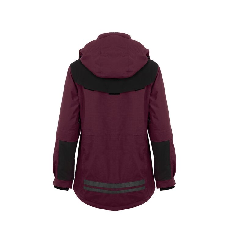 Original-Jacke Woman Burgundy/black