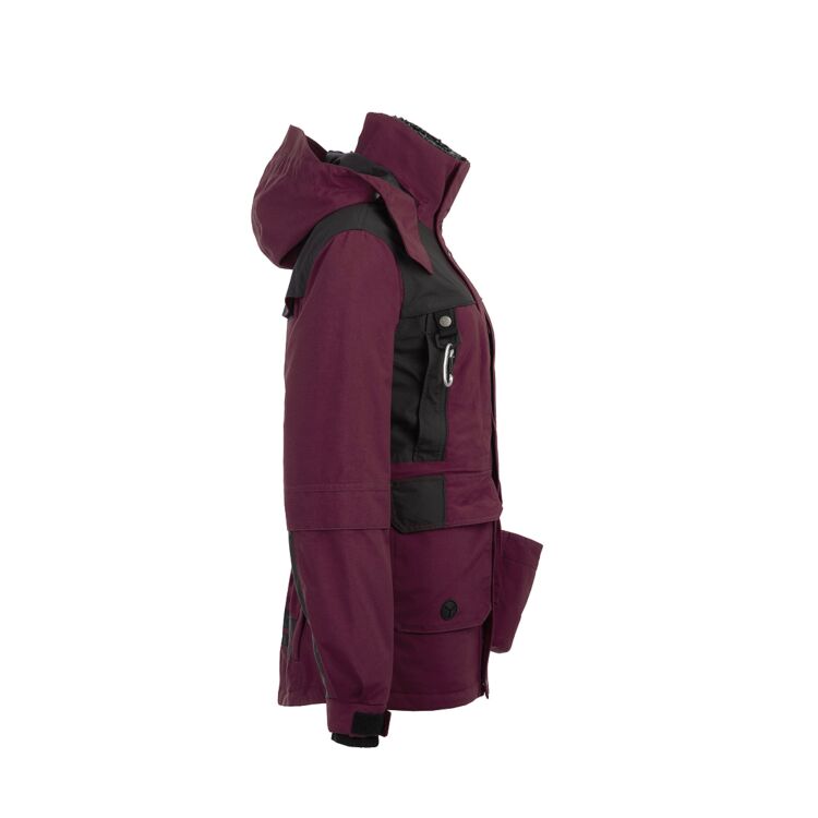Original-Jacke Woman Burgundy/black