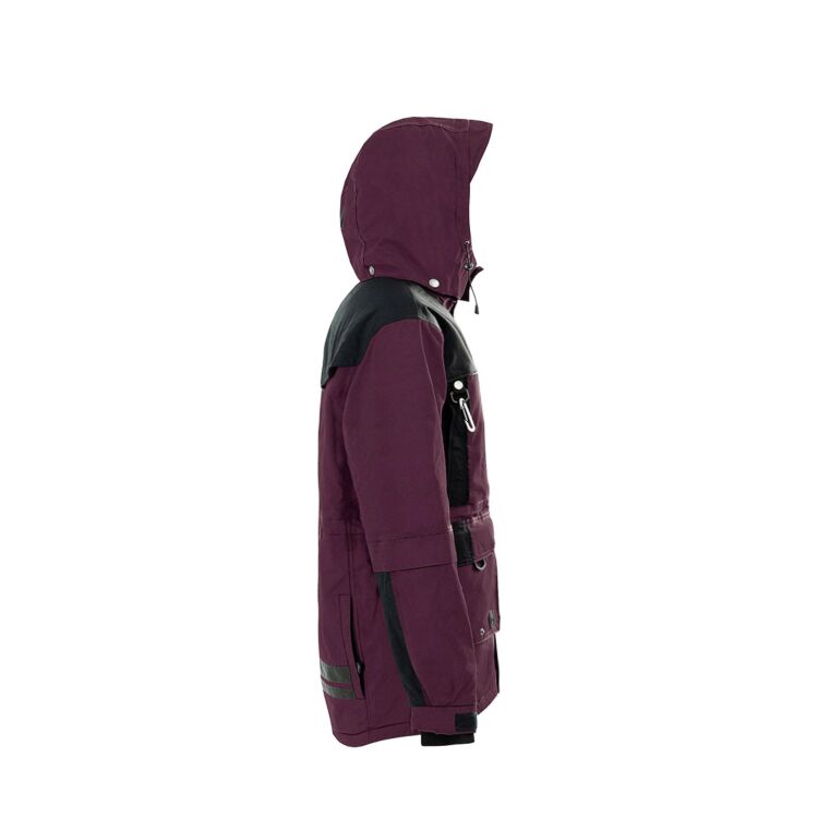 Original-Jacke Woman Burgundy/black