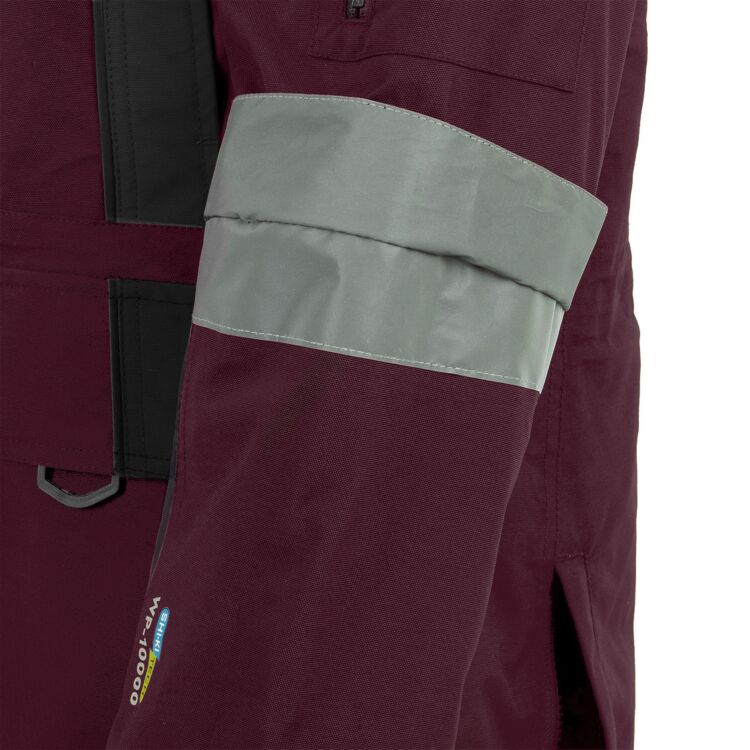 Original-Jacke Woman Burgundy/black